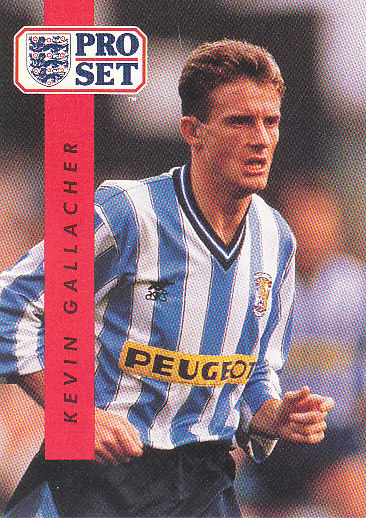 Kevin Gallacher Coventry City 1990/91 Pro Set #43